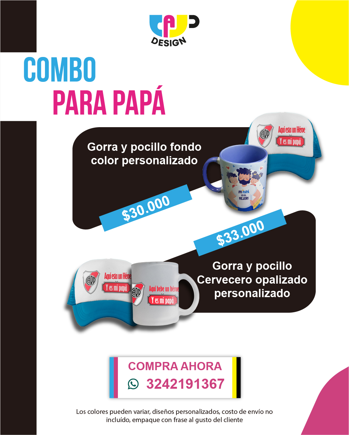Publicidad para mi emprendimiento @caju_design_colombia